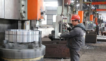 锻造的力量 马鞍山市广源法兰环件生产车间纪实