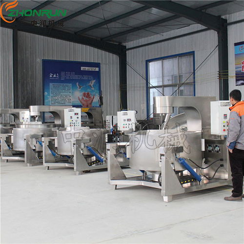 山东诸城中润机械 鄂尔多斯大型调味品炒锅操作指南与制造技术解析